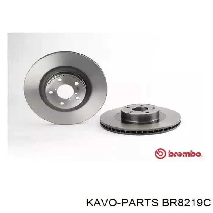 Гальмівні диски передні BR8219C Kavo Parts