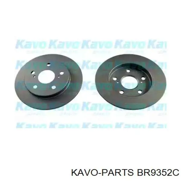 Диск гальмівний передній BR9352C Kavo Parts