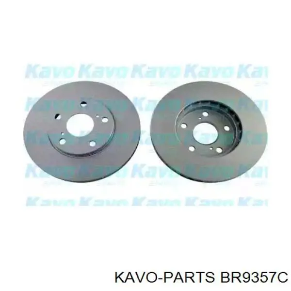 BR9357C Kavo Parts диск гальмівний передній