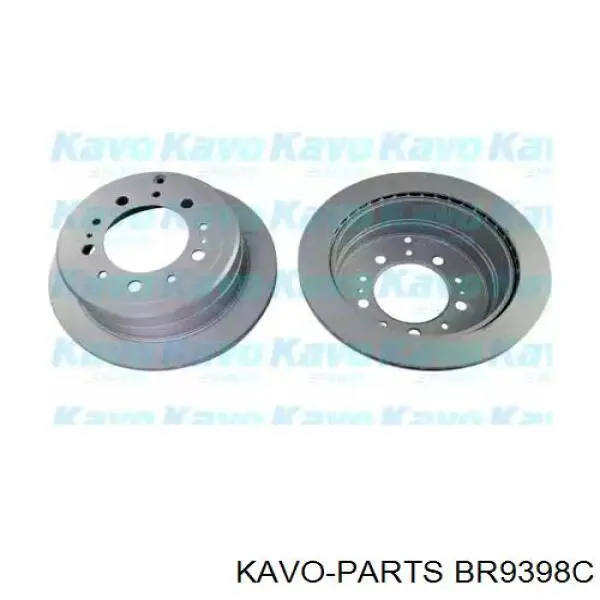 Диск гальмівний задній BR9398C Kavo Parts