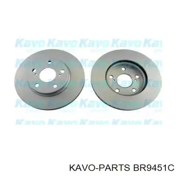 Диск гальмівний передній BR9451C Kavo Parts