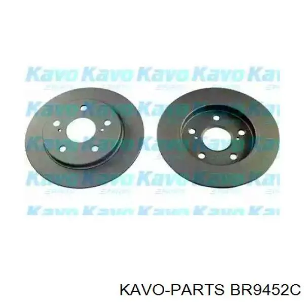 Диск гальмівний задній BR9452C Kavo Parts