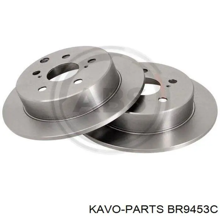 BR9453C Kavo Parts диск гальмівний задній