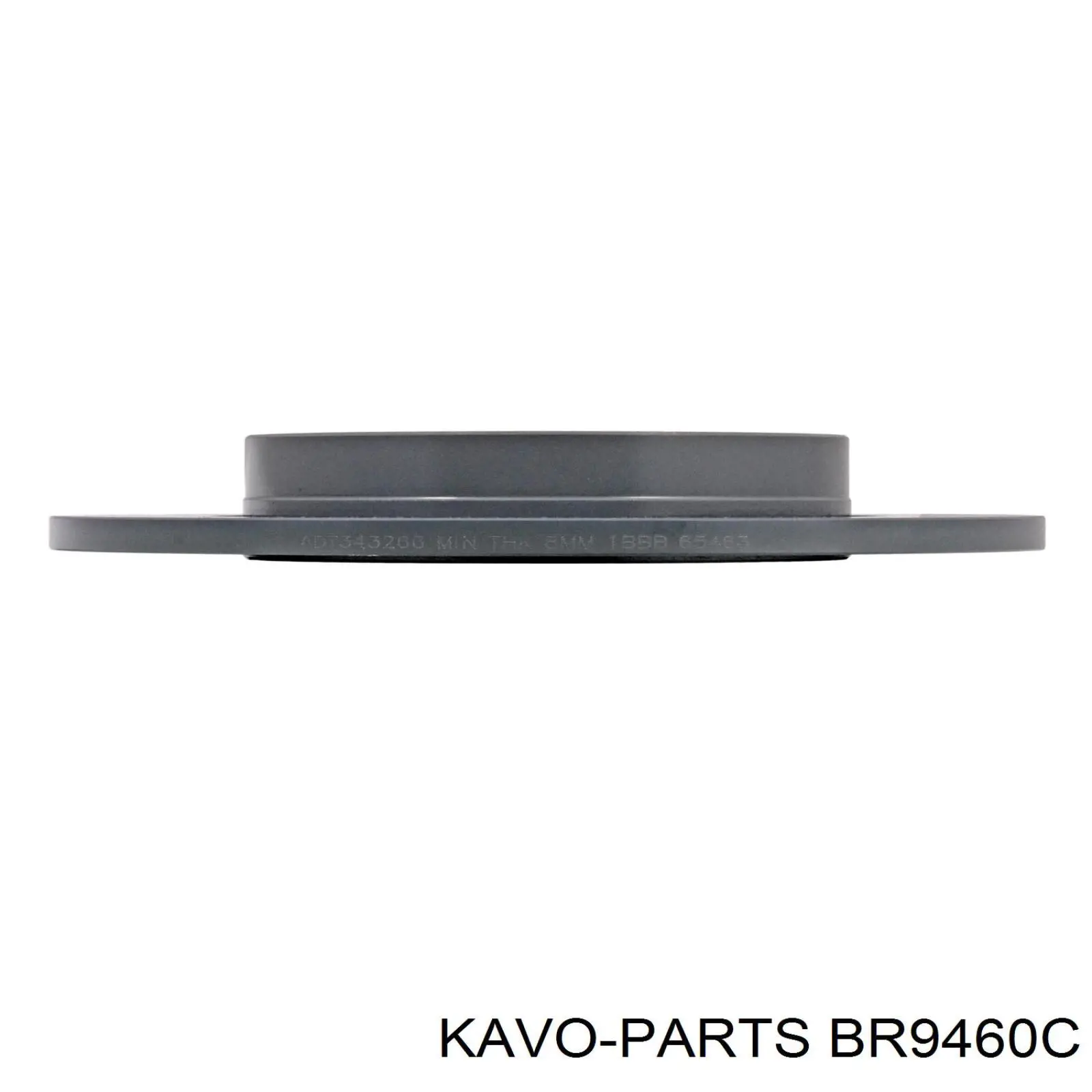 BR9460C Kavo Parts диск гальмівний задній