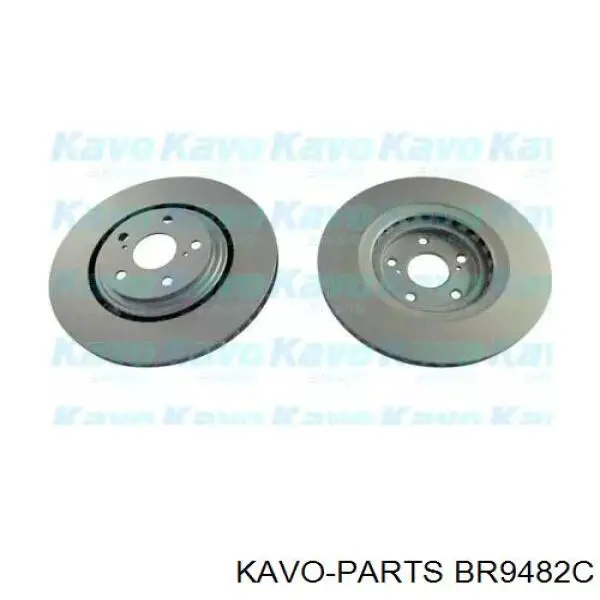 Диск гальмівний передній BR9482C Kavo Parts