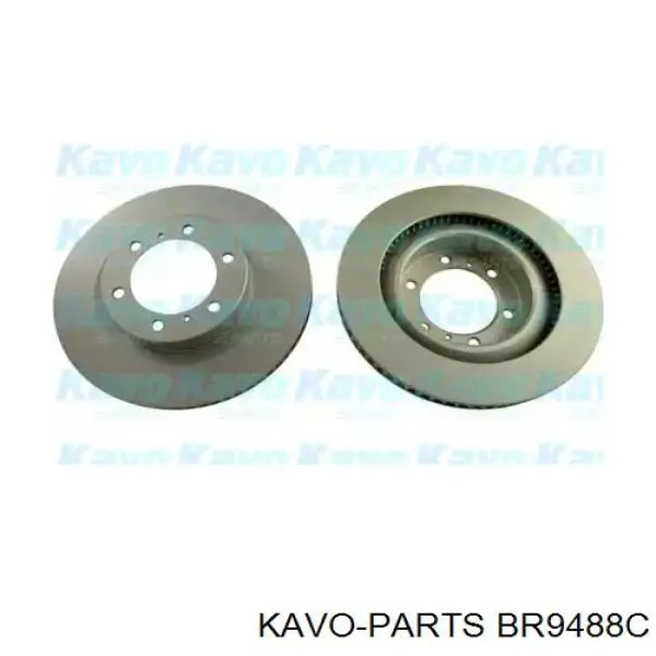 Диск гальмівний передній BR9488C Kavo Parts