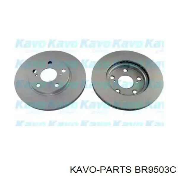 Диск гальмівний передній BR9503C Kavo Parts