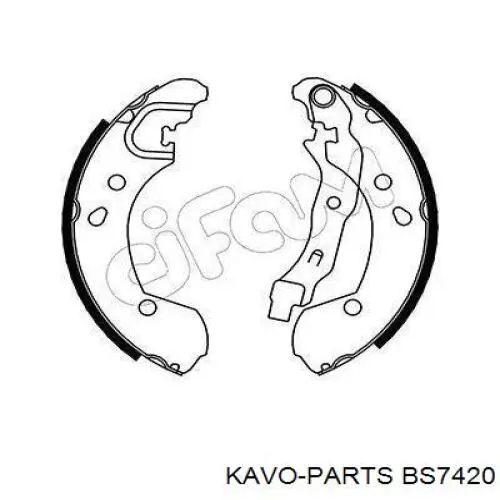 Гальма робочі задні ножні і гальмівні барабани Kavo Parts BS7420