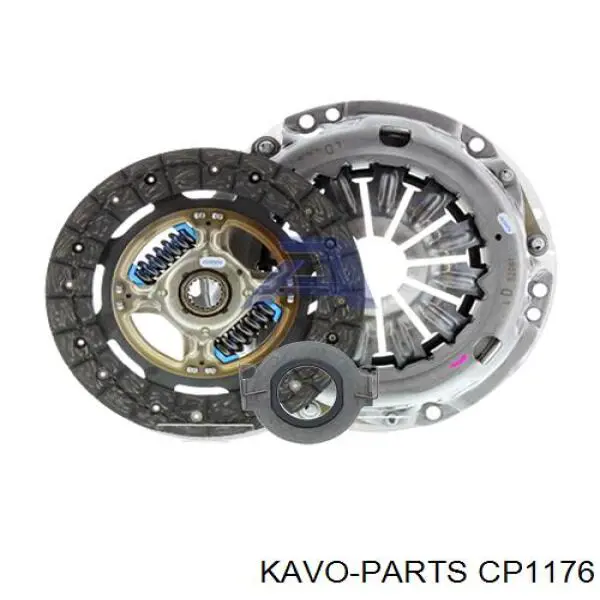 Комплект зчеплення (3 частини) Kavo Parts CP1176 ціна, від 95.61 USD