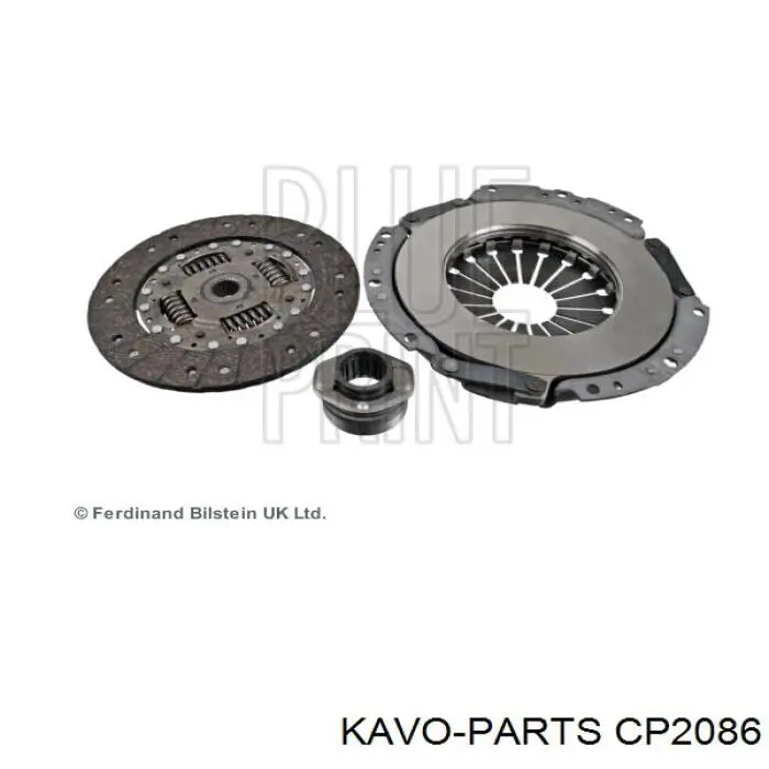 Комплект зчеплення (3 частини) CP2086 Kavo Parts