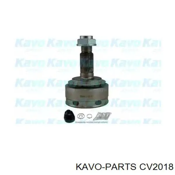 CV2018 Kavo Parts шрус зовнішній передній