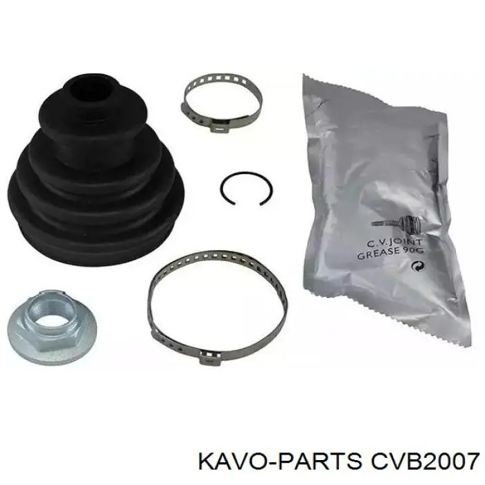CVB2007 Kavo Parts пильник шруса зовнішній, передній піввісі