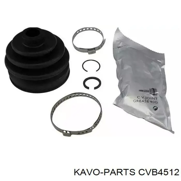 Пильник шарніра кутових швидкостей зовнішній передній Kavo Parts CVB4512 ціна, від 7.38 USD
