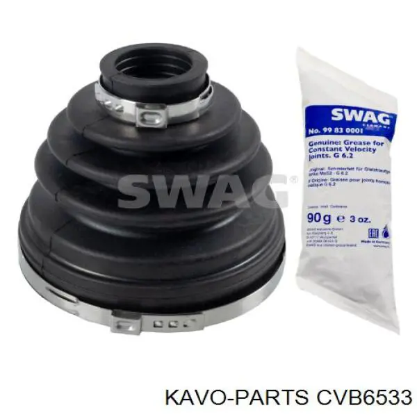 CVB6533 Kavo Parts пильник шруса внутрішній, передній піввісі