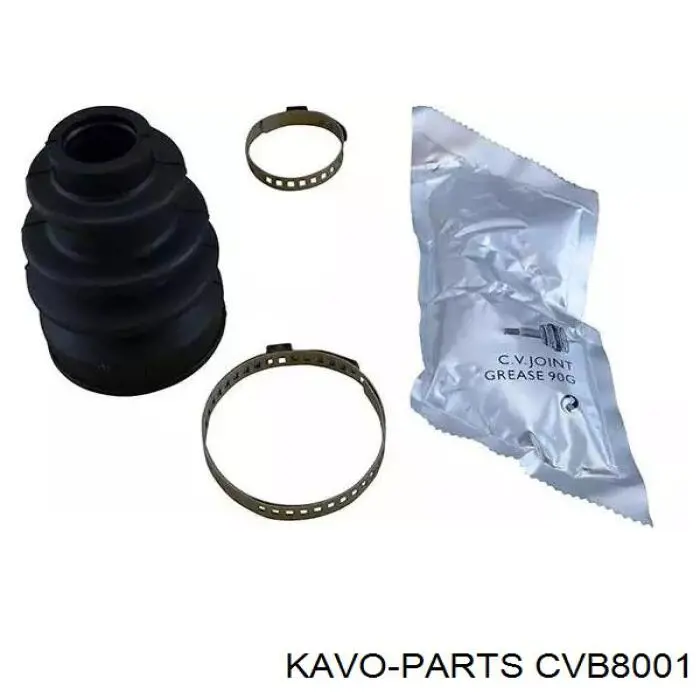 Пильник шарніра кутових швидкостей зовнішній передній Kavo Parts CVB8001 ціна, від 6.86 USD