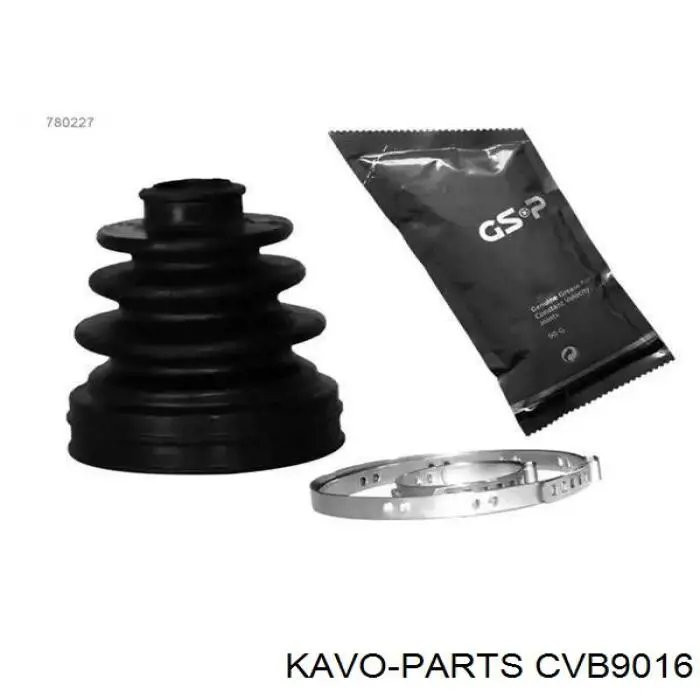 Пильник шарніра кутових швидкостей зовнішній передній Kavo Parts CVB9016 ціна, від 7.11 USD