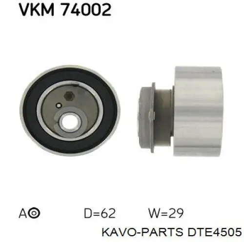 DTE4505 Kavo Parts Ролик натягувач