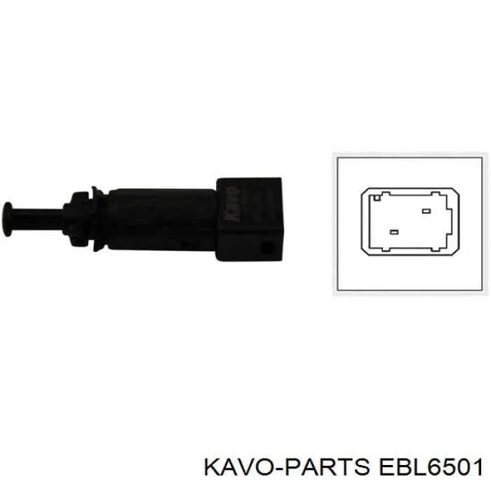 Кнопка стоп-сигналу Kavo Parts EBL6501 ціна, від 3.07 USD