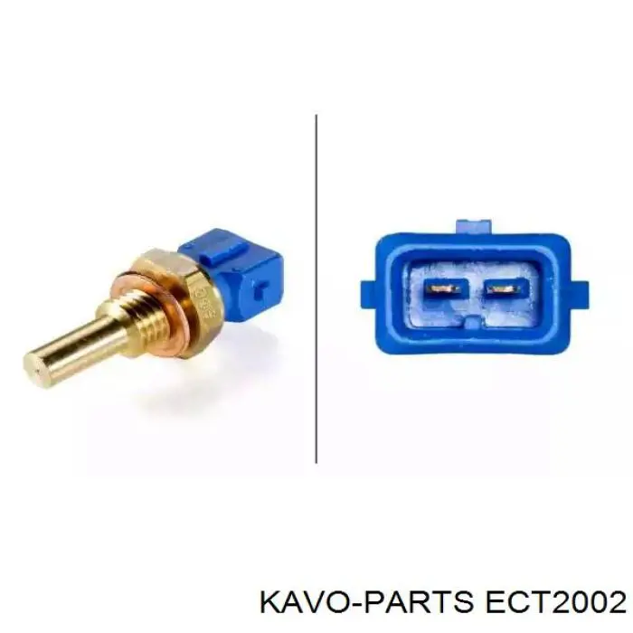 Купити ECT2002 Kavo Parts Датчик температури охолоджуючої рідини