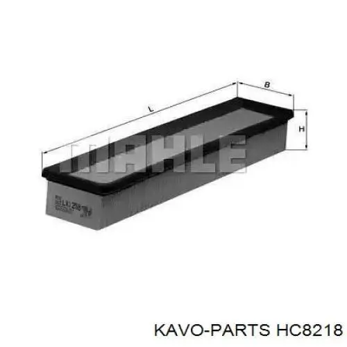 Повітряний фільтр салону Kavo Parts HC8218