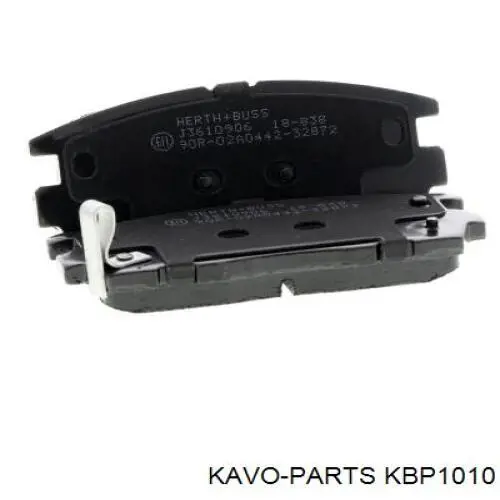 Купити KBP1010 Kavo Parts Задні колодки