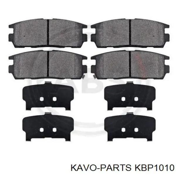 Задні дискові колодки Kavo Parts KBP1010