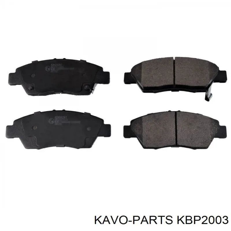 Купити KBP2003 Kavo Parts Колодки гальмівні передні, дискові