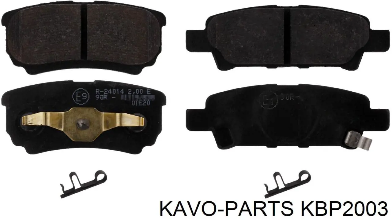 Тормозні колодки Kavo Parts KBP2003