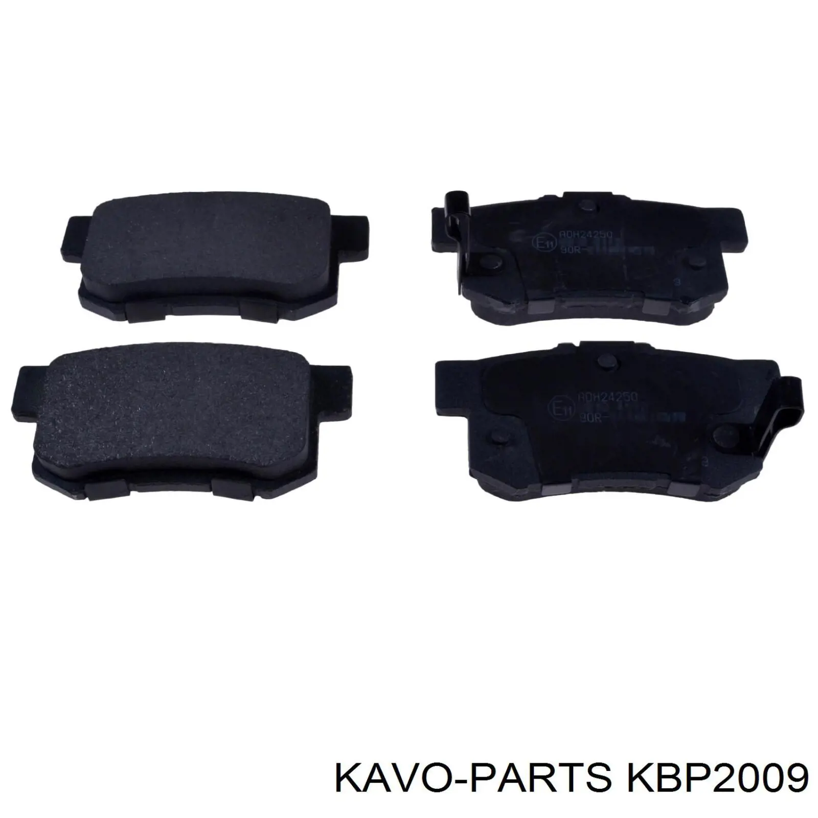 Задні дискові колодки Kavo Parts KBP2009