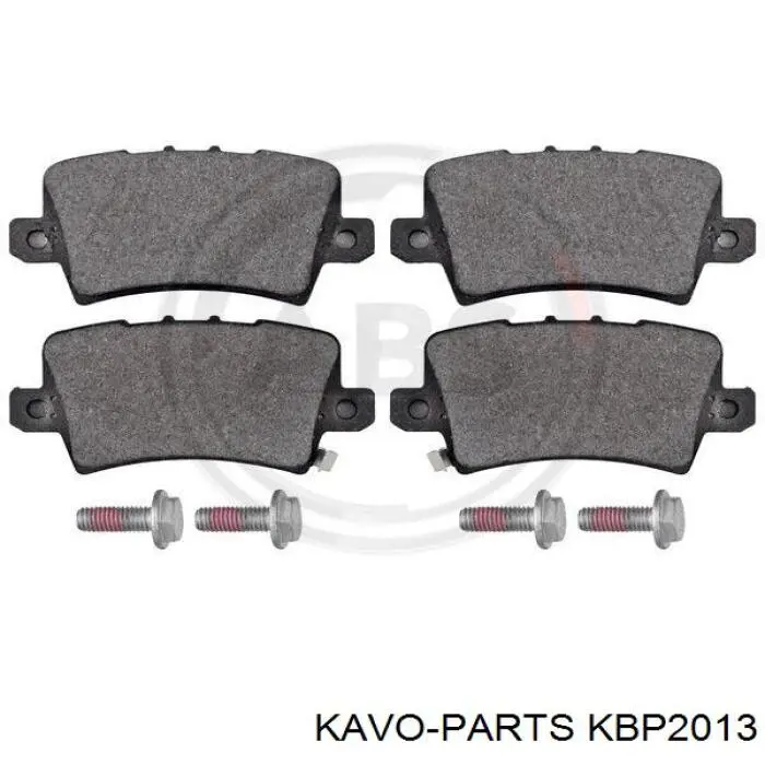 Гальмівні колодки Kavo Parts KBP2013 ціна, від 15.45 USD