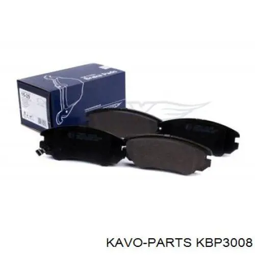 Тормозні колодки Kavo Parts KBP3008