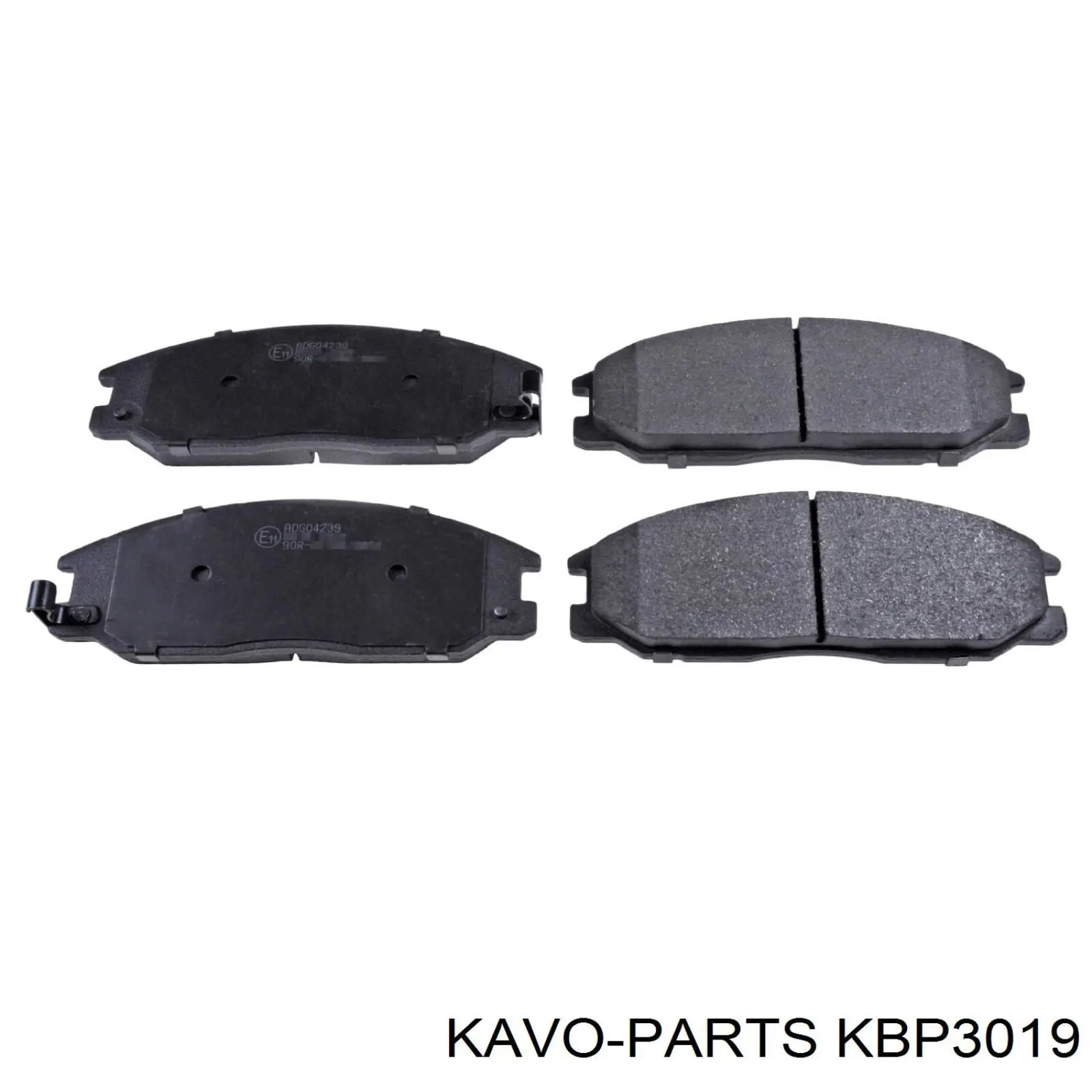 Тормозні колодки Kavo Parts KBP3019