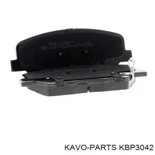Тормозні колодки Kavo Parts KBP3042
