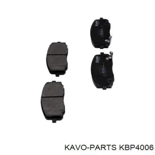 Тормозні колодки Kavo Parts KBP4006