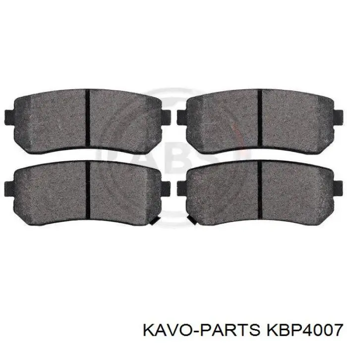 Задні гальмівні колодки Kavo Parts KBP4007 ціна, від 13.28 USD