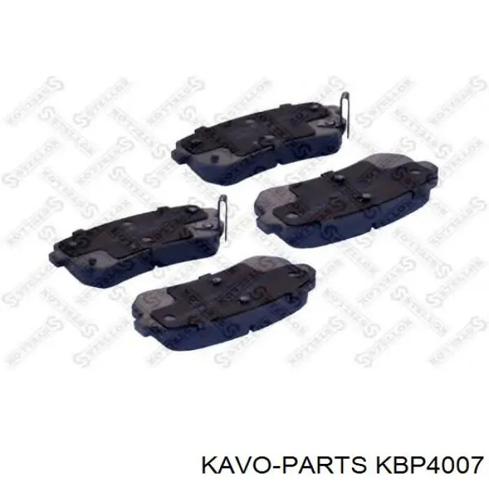 Купити KBP4007 Kavo Parts Задні колодки