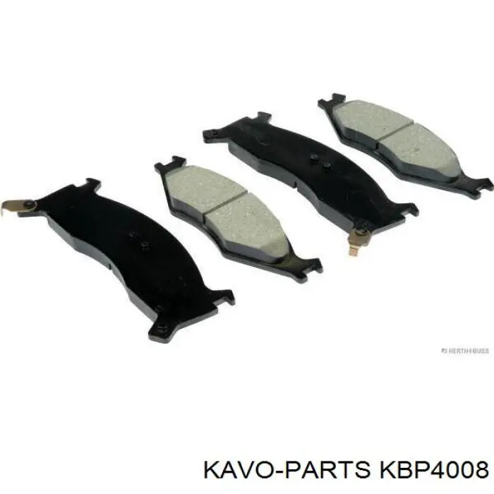 Колодки гальмівні передні, дискові KBP4008 Kavo Parts