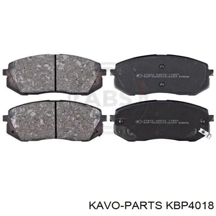 Гальмівні колодки Kavo Parts KBP4018 ціна, від 20.49 USD