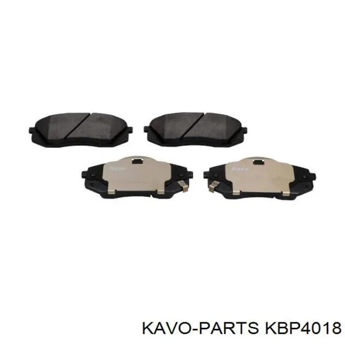 Колодки гальмівні передні, дискові KBP4018 Kavo Parts