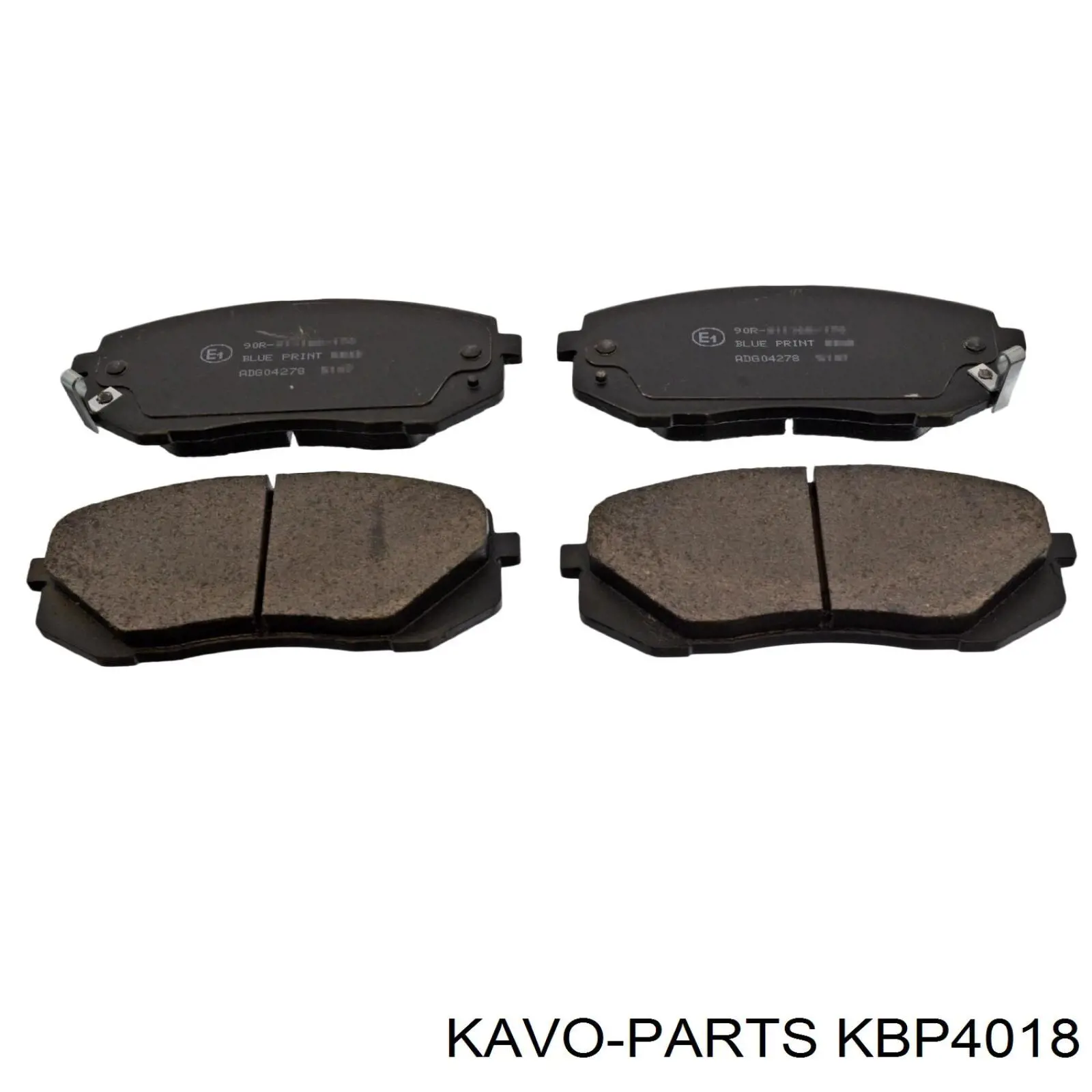 Тормозні колодки Kavo Parts KBP4018