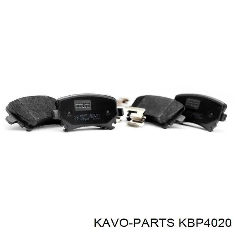 Купити KBP4020 Kavo Parts Задні колодки