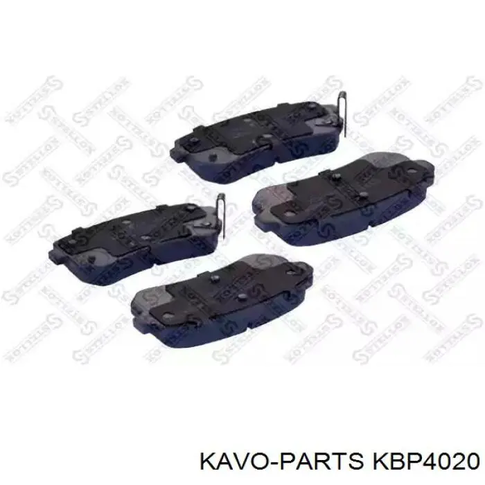 Задні гальмівні колодки KBP4020 Kavo Parts