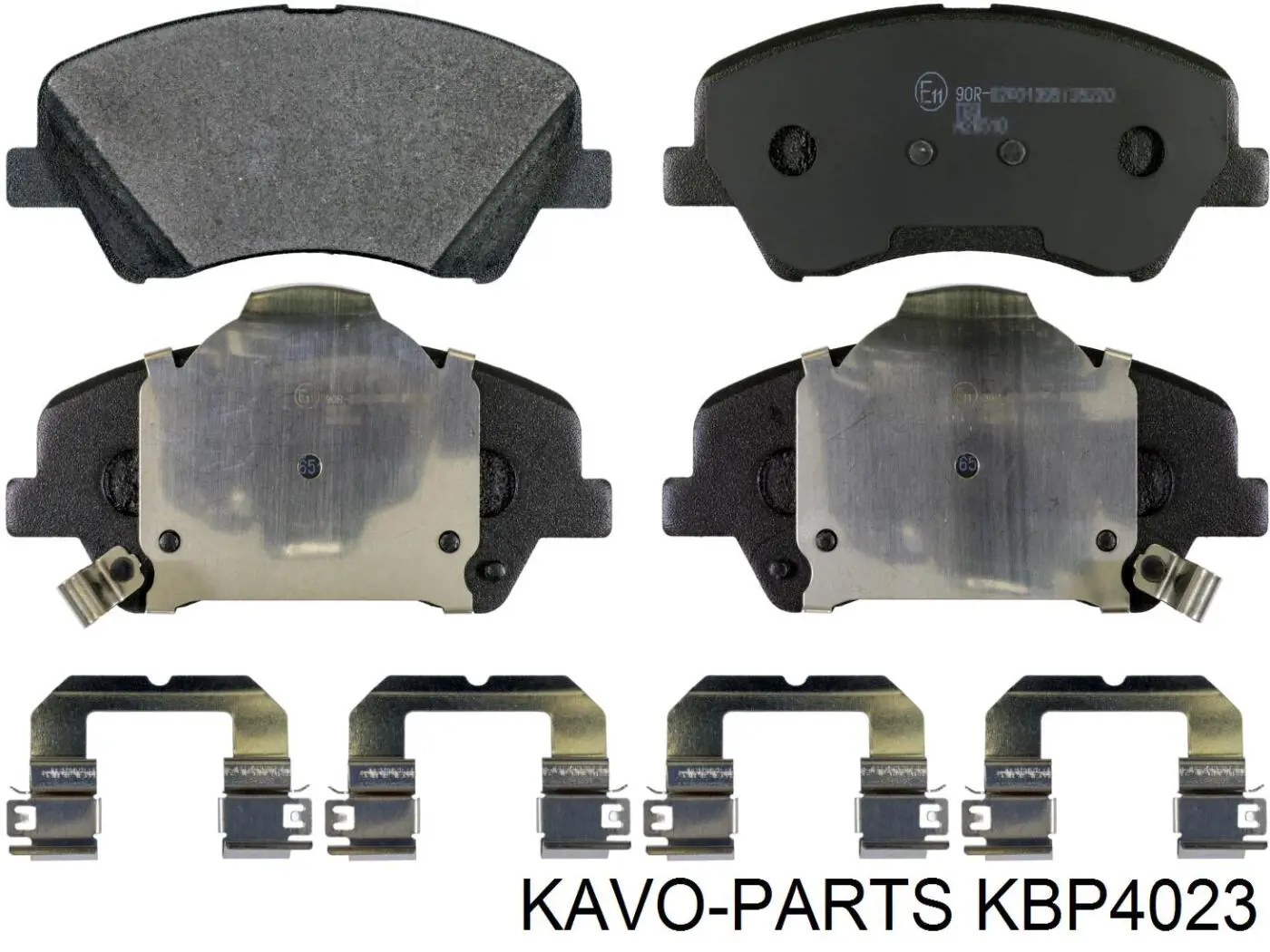 KBP4023 Kavo Parts Передні гальмівні колодки