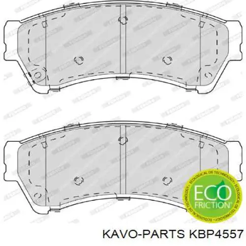 KBP4557 Kavo Parts Передні гальмівні колодки