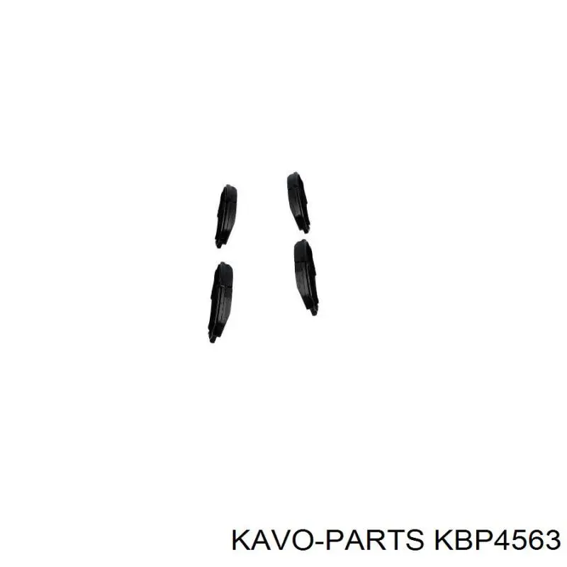 Тормозні колодки Kavo Parts KBP4563