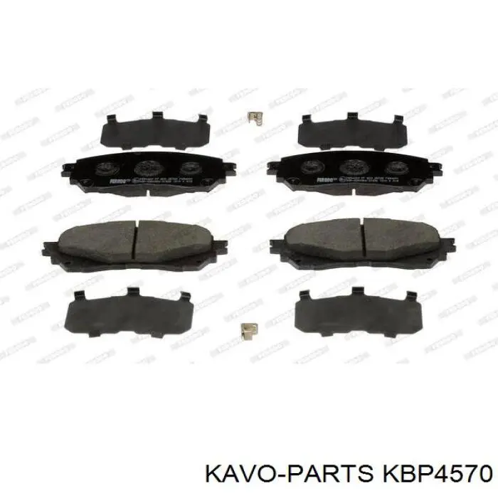 Тормозні колодки Kavo Parts KBP4570