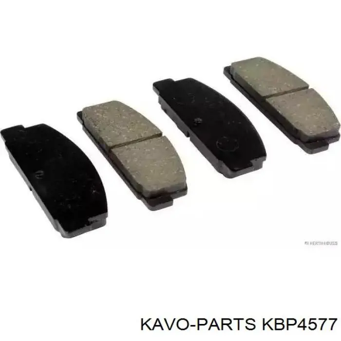Задні гальмівні колодки Kavo Parts KBP4577 ціна, від 19.46 USD