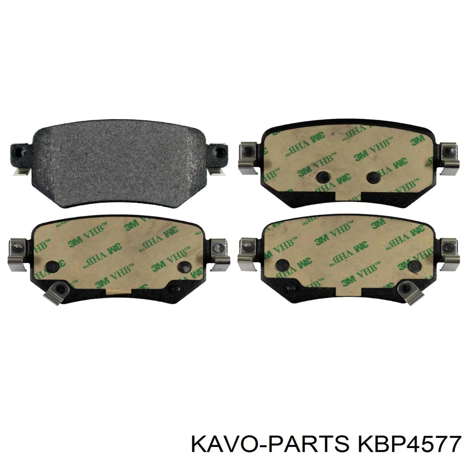 Колодки гальмові задні, дискові KBP4577 Kavo Parts