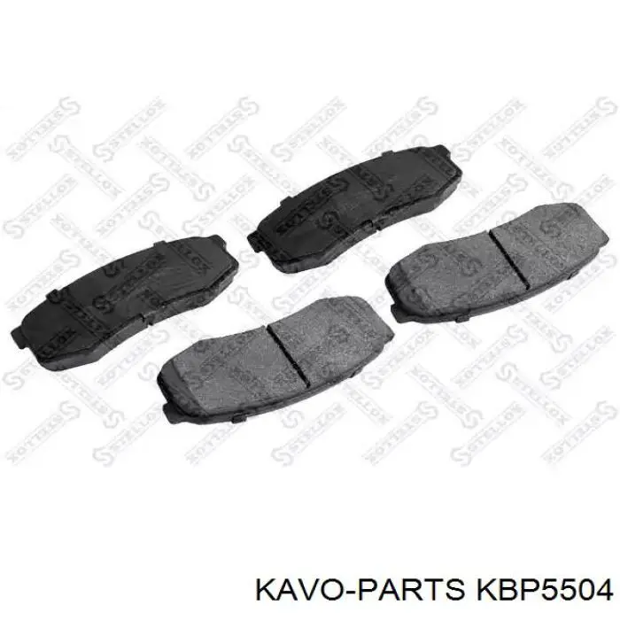 Задні гальмівні колодки KBP5504 Kavo Parts