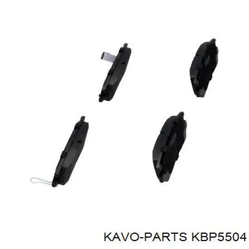 Задні дискові колодки Kavo Parts KBP5504